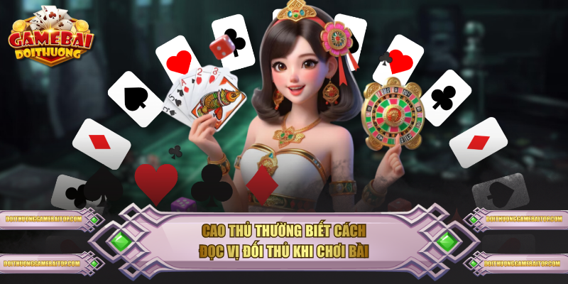 Cao thủ thường biết cách đọc vị đối thủ khi chơi bài