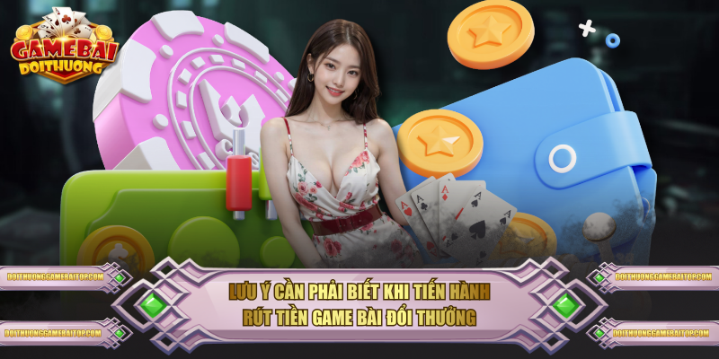 Hướng Dẫn Rút Tiền Tại Game Bài Đổi Thưởng Từ A Đến Z Lưu ý cần phải biết khi tiến hành rút tiền Game Bài Đổi Thưởng